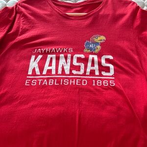 Kansas Jayhawks Red T-Shirt